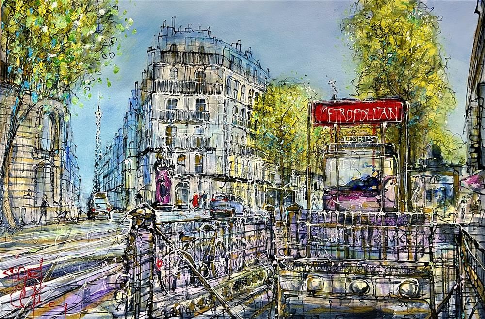 Urban Arteries by Nigel Cooke - EB London