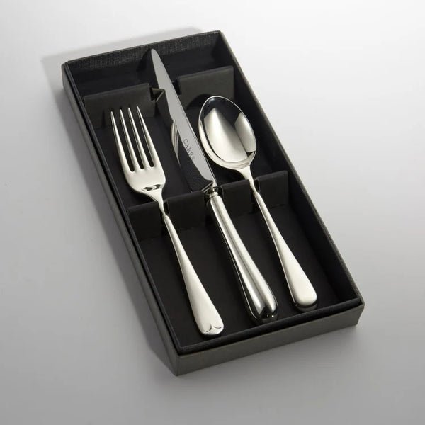 Vision Cutlery 3 Piece Child's Set Carrs Silver - EB London