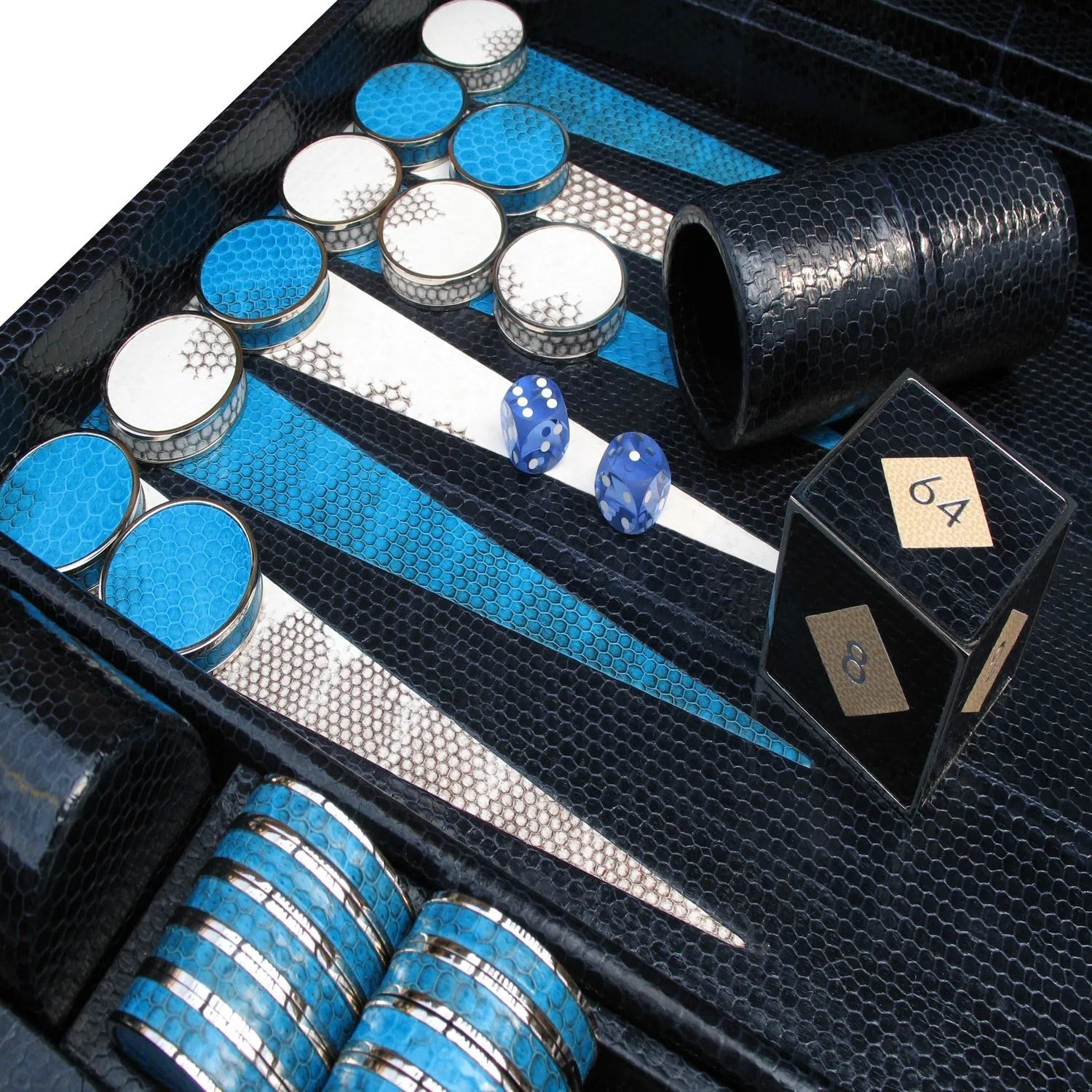Water Snake Backgammon Sets - Geoffery Parker - EB London