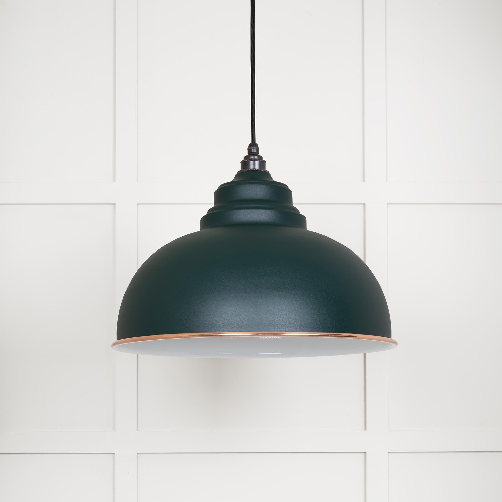 White Gloss Harborne Pendant | Dingle - From The Anvil - EB London