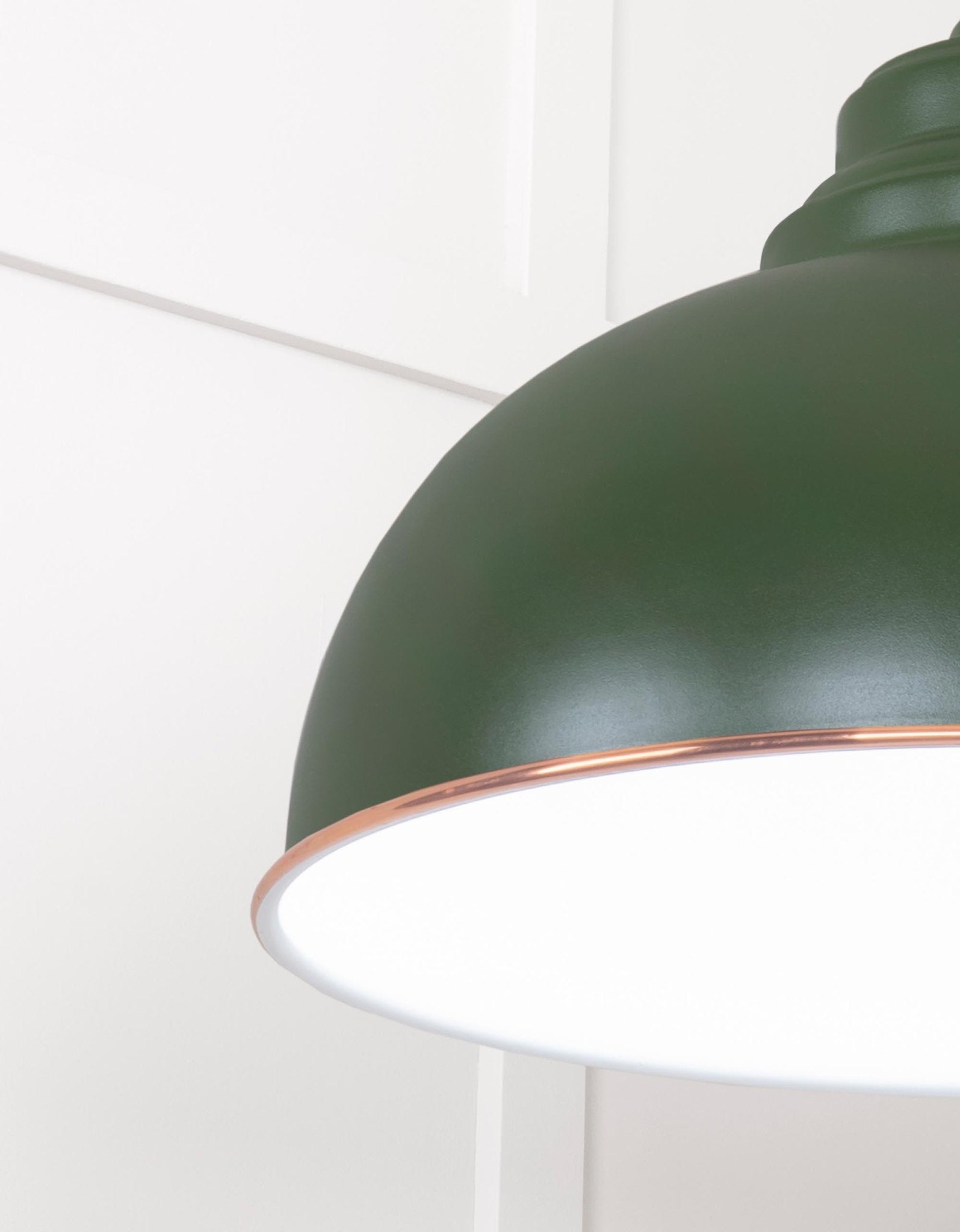 White Gloss Harborne Pendant | Heath - From The Anvil - EB London