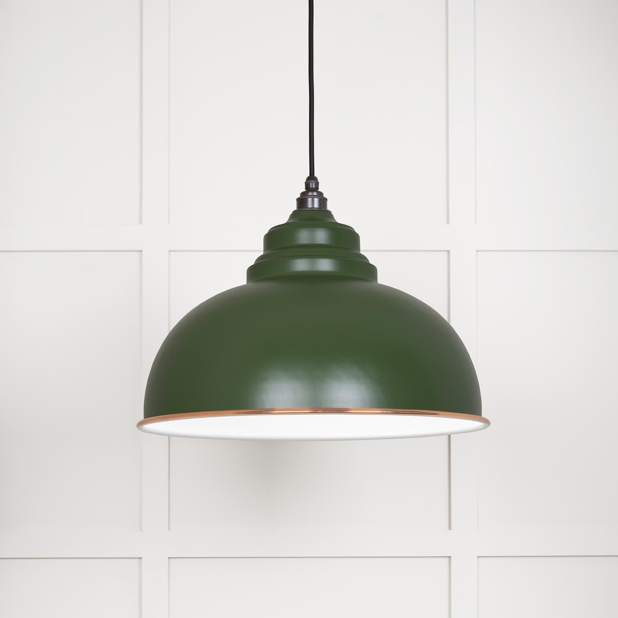 White Gloss Harborne Pendant | Heath - From The Anvil - EB London