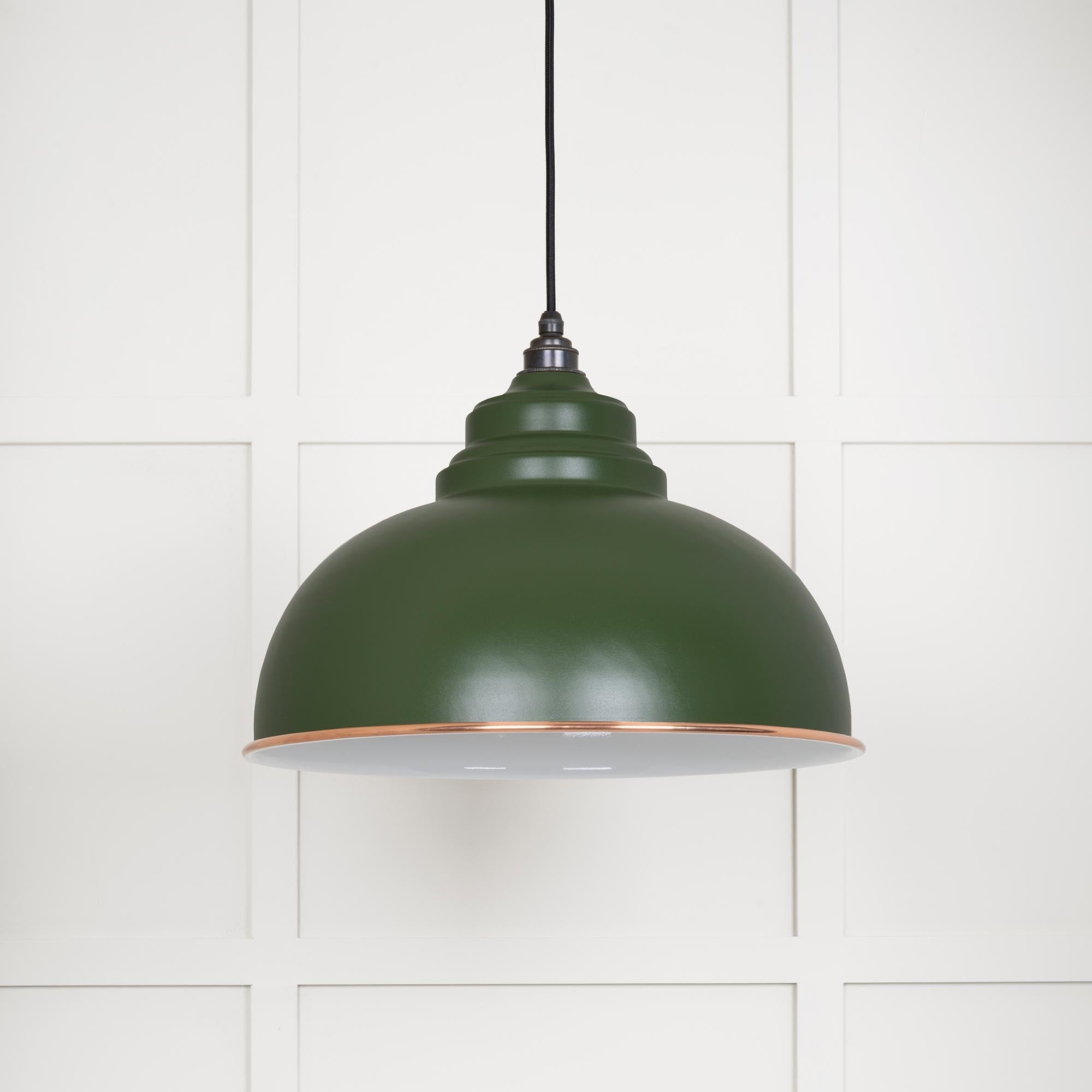 White Gloss Harborne Pendant | Heath - From The Anvil - EB London