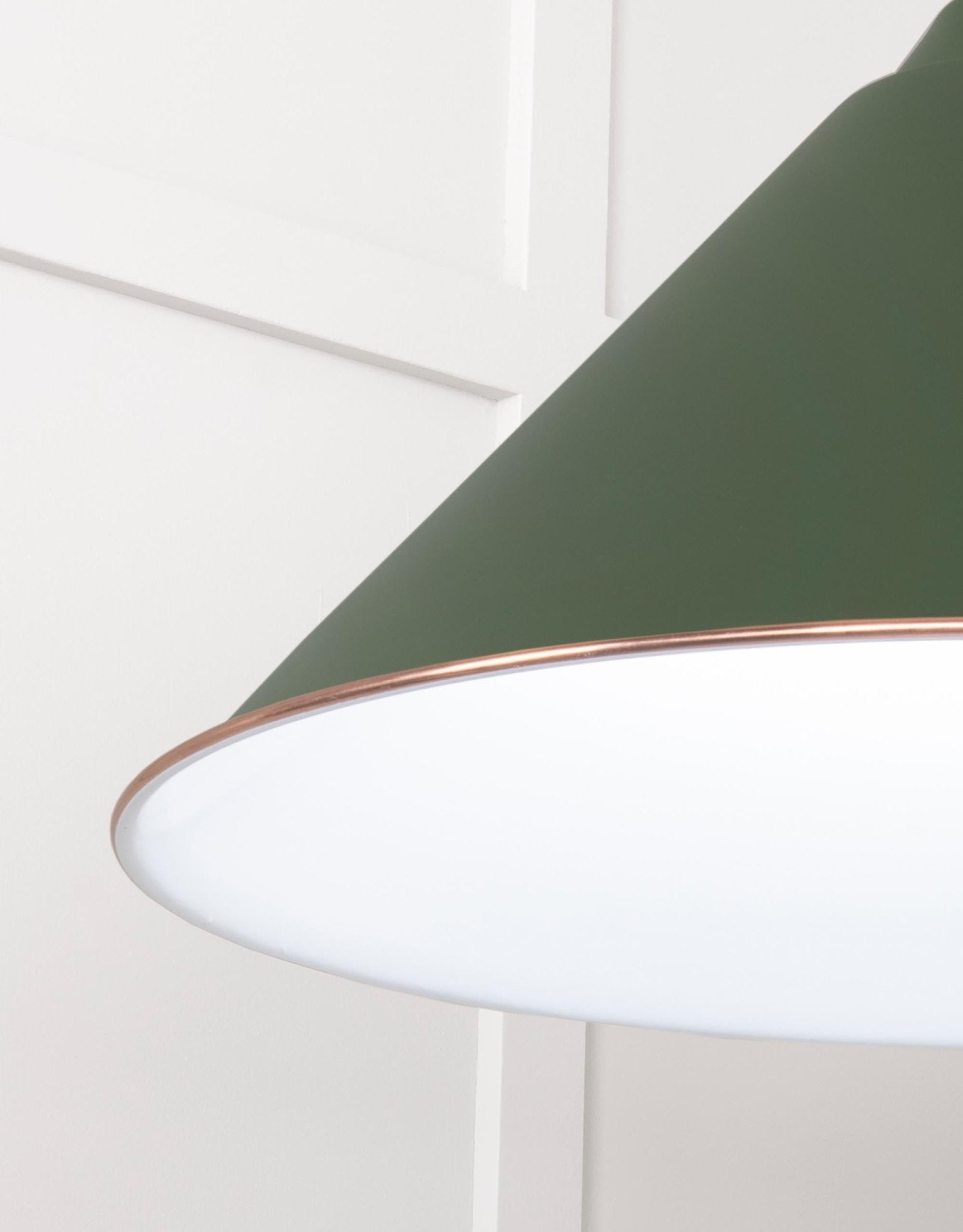 White Gloss Hockley Pendant | Accent Heath - From The Anvil - EB London