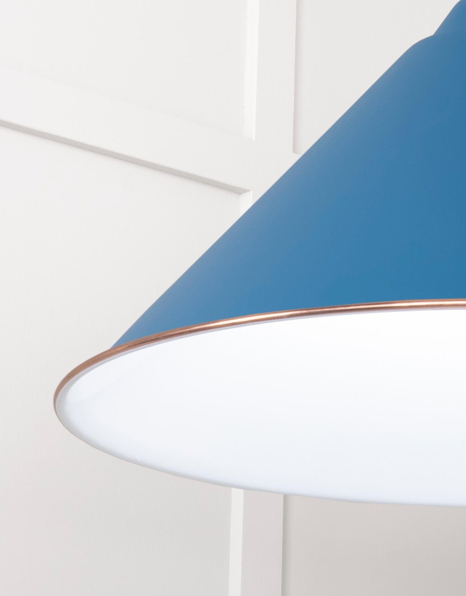 White Gloss Hockley Pendant | Accent Upstream - From The Anvil - EB London