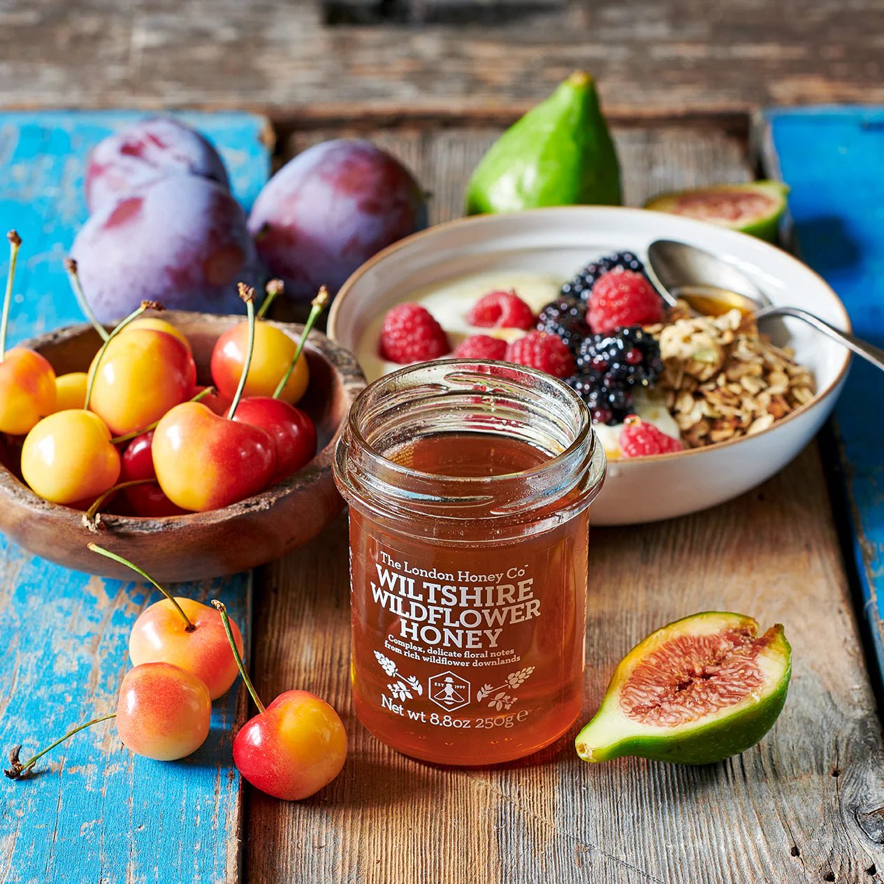 Wiltshire Wildflower Honey | 250g | London Honey Company (Pack of 6) - EB London