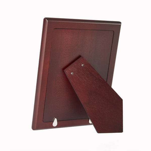 Fluted Sterling Silver Photo Frame With Wood Back - Carrs Silver