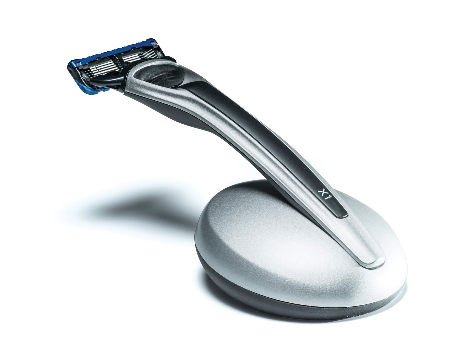 X1 Argent Shaving Set with Stand(Gillette Fusion5 Razor) - Bolin Webb - EB London