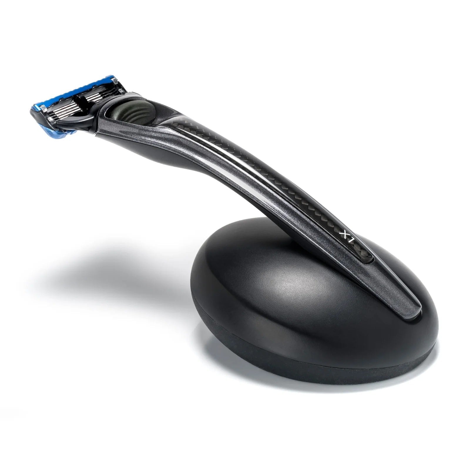 X1 Carbon Shaving Set with Stand (Gillette Fusion5 Razor) - Bolin Webb - EB London