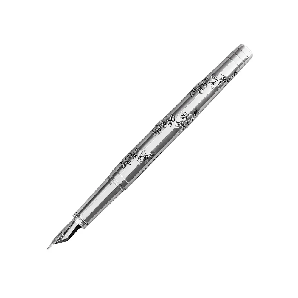 Yard-O-Led - Mayflower Fountain Pen - Sterling Silver - EB London