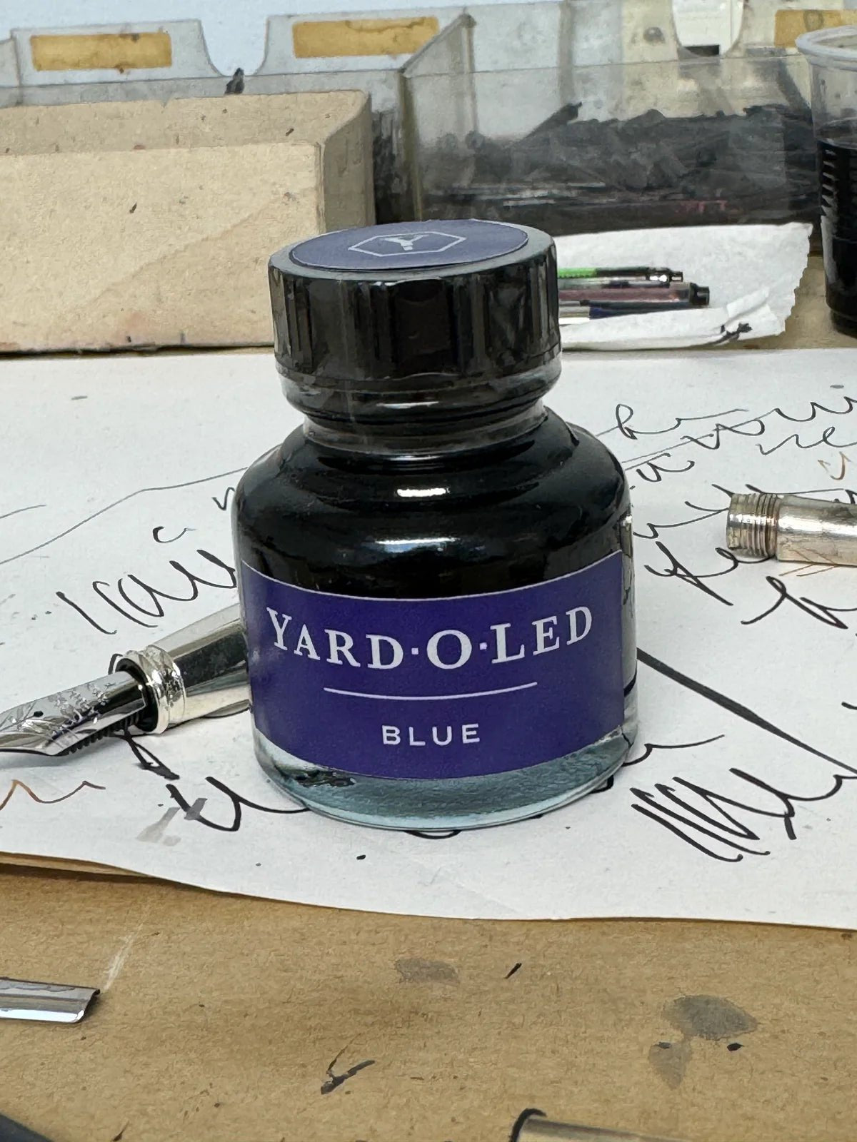 Yard-O-Led - Midnight Blue Fountain Pen Ink 30ml - EB London