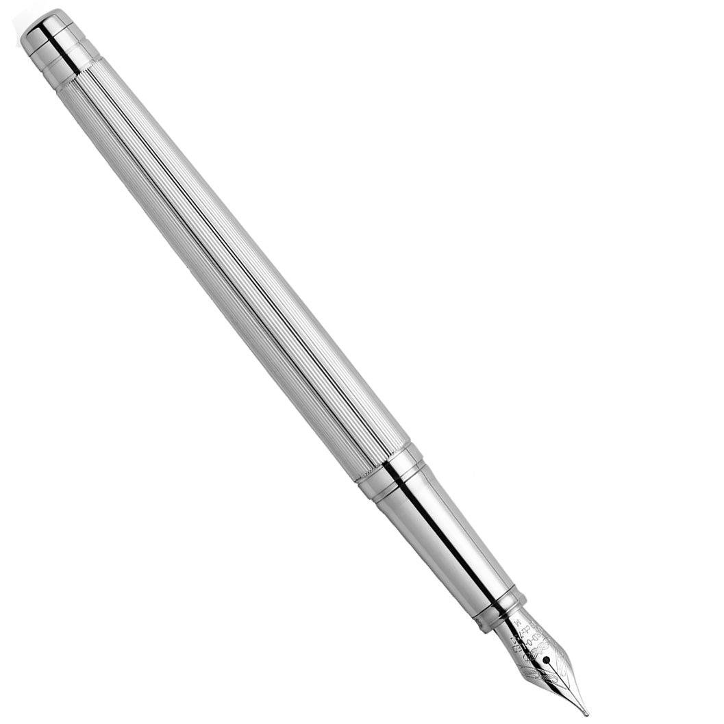 Yard - O - Led - Pinstripe 72 Standard Sterling Silver Fountain Pen - EB London