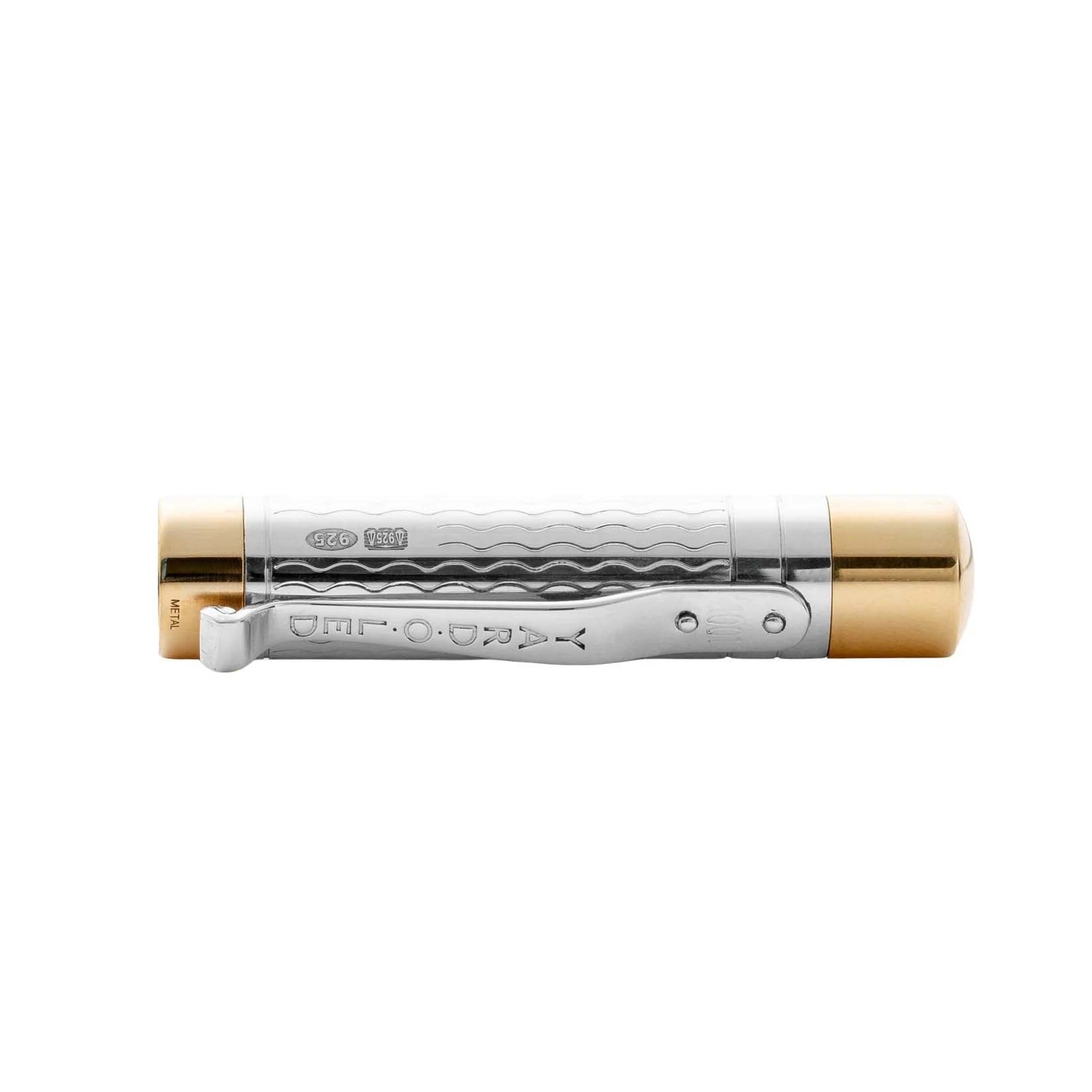 Yard - O - Led - Pocket Barley Wave Sterling Silver Fountain Pen - EB London