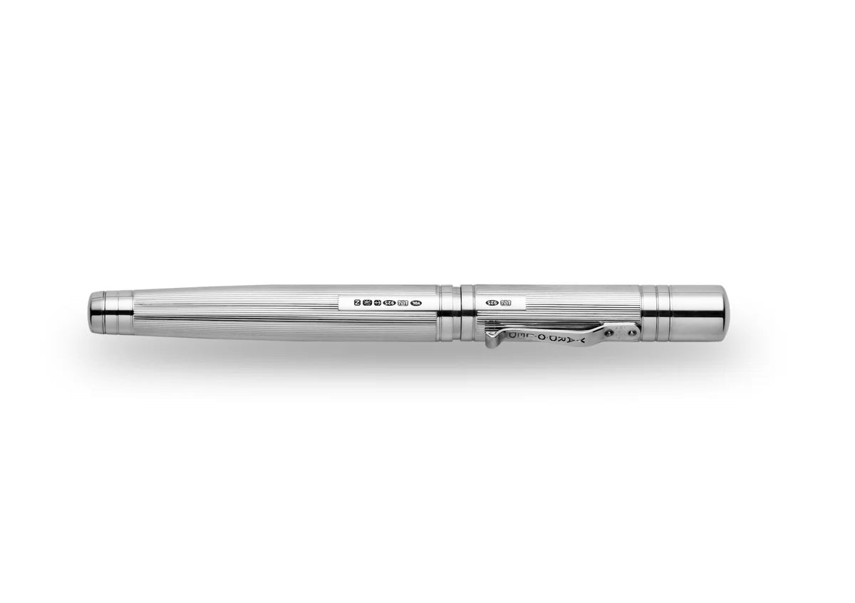 Yard-O-Led - The Pinstripe 72 Sterling Silver Grand Rollerball - EB London