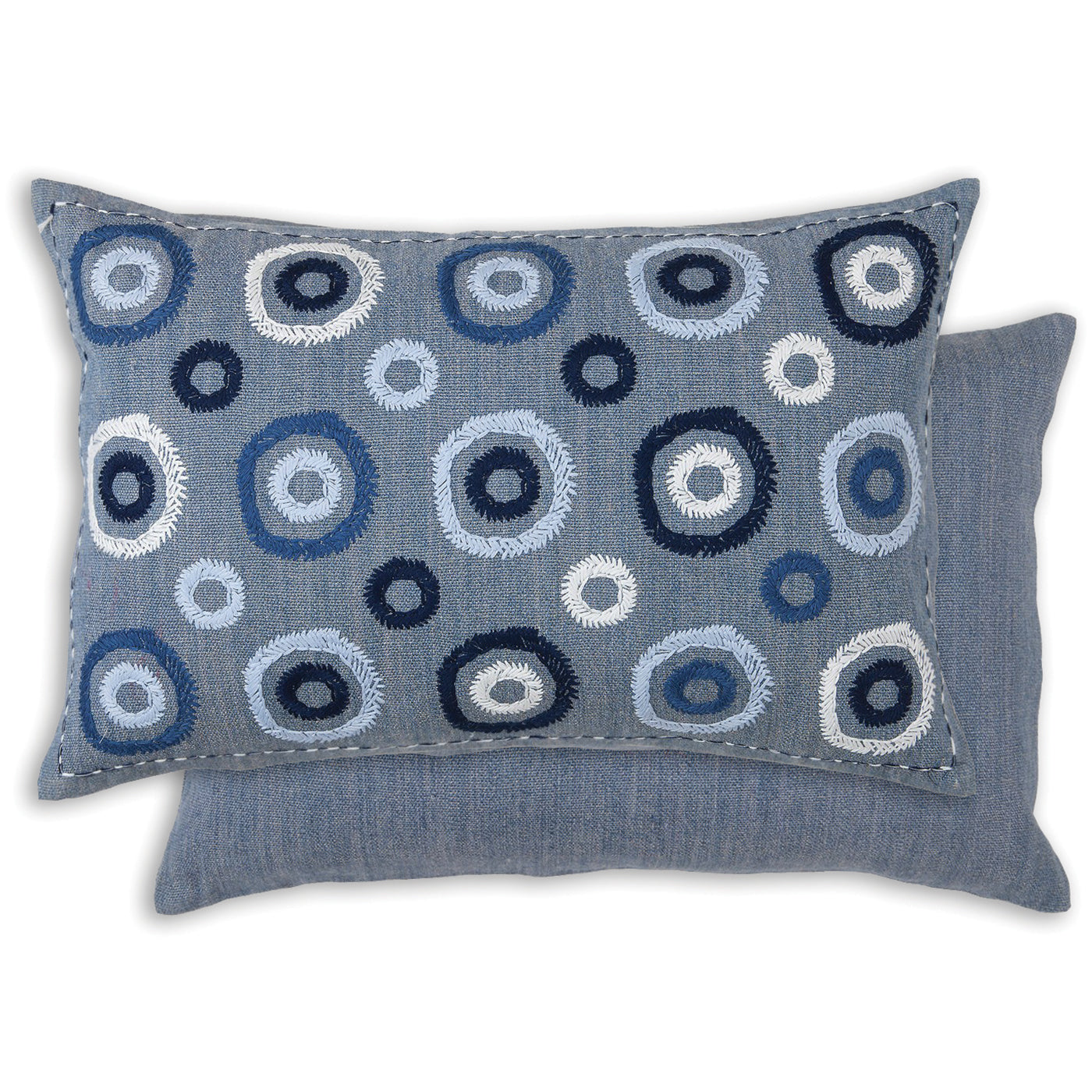 William Yeoward Zafora - Ocean 60x40 Cushion luxury cushion - EB London product image 1