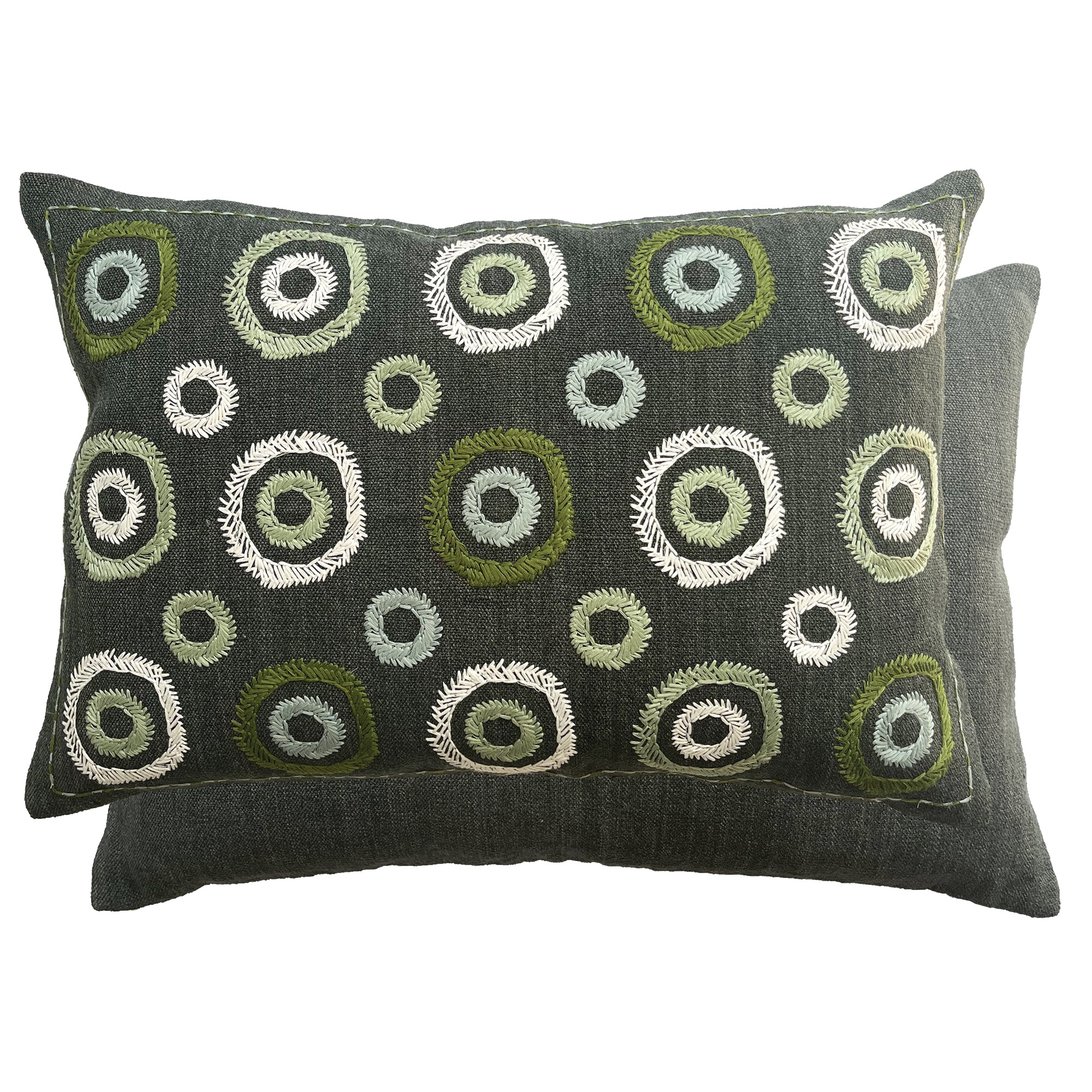 William Yeoward Zafora - Sage 60x40 Cushion luxury cushion - EB London product image 1