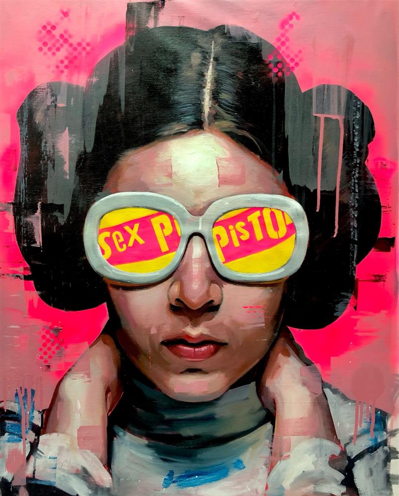 Zinsky | Leia Pistols | Original British Art - EB London