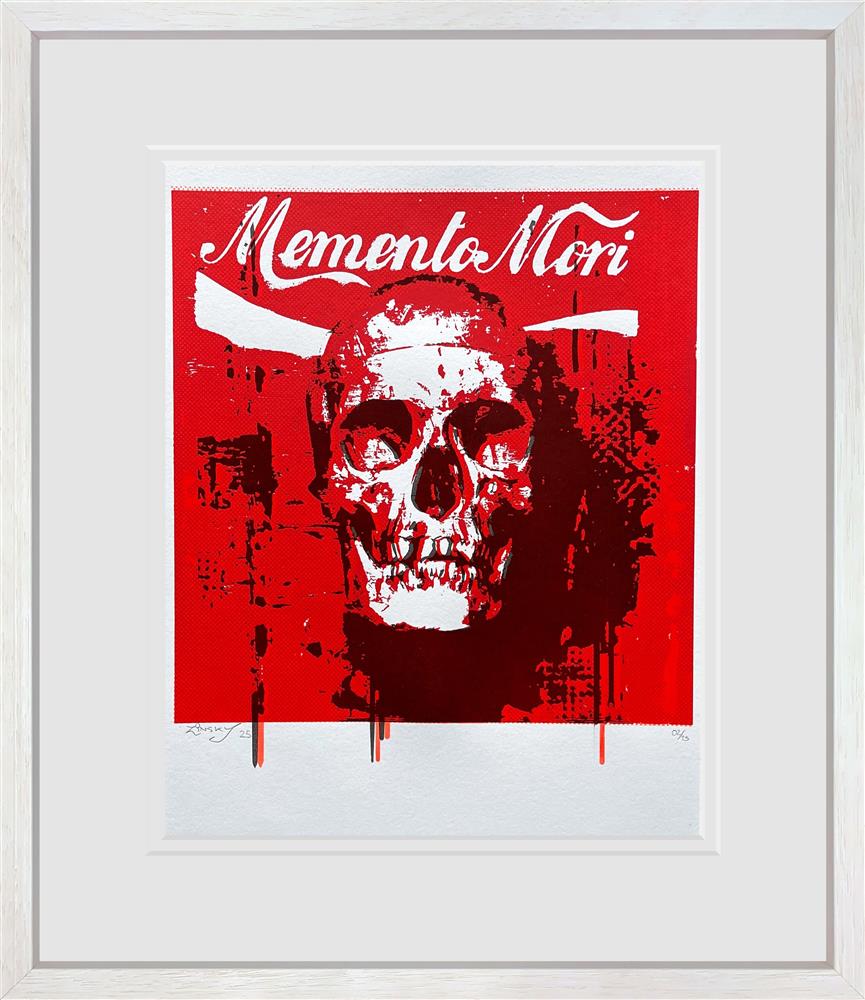Zinsky | Memento Mori - Screenprint | Limited Edition British Art - EB London